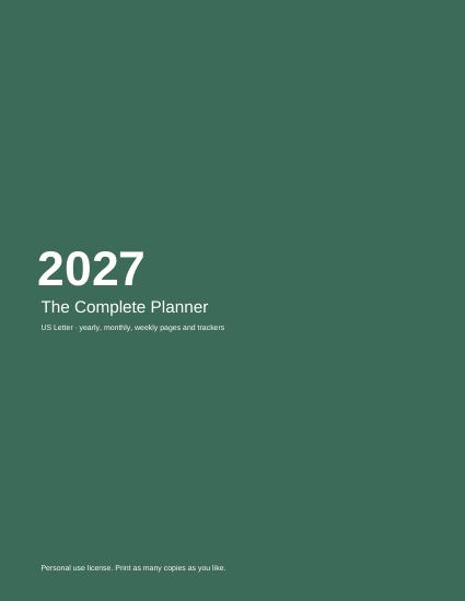 2027 planner page 1